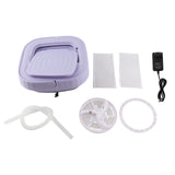 Portable Washing Machine 11L ABS PP Automatic Mini Foldable Bucket Washer with Drainage Pipe for RV V1294-YM0901-3113230324612