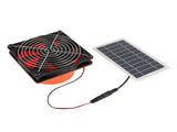 Solar Exhaust Fan Monocrystalline 10W Solar Panel Ventilation Fan with Protective Mesh for Round V1294-YM0901-3111240215811