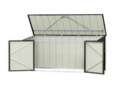Giantz Garden Shed 2.22x0.91M Bike Sheds Outdoor Storage Tool Workshop House Shelter Double Door SHED-FLAT-3X8-AB
