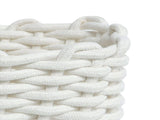 Cotton Rope Storage Basket Hand Knitting Nordic Style Desktop Storage Organizer for Key Snacks V1294-YM0626-3117220295112