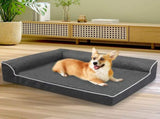 Pawz Orthopedic Dog Bed L Grey PT1237-LG-L