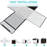 HRIDZ 60cm Portable Photo Studio LED Light Tent Bar Cube Soft Box Room V571-HZSL60LBX