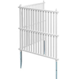 1.22m W x 1.22m H Vinyl Privacy Fence Panels, Air Conditioner Fence, Outdoor Privacy Screens for V952-PVCYSWLMB48X9JS2HV0