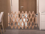 Folding Fence Pet Isolation Gate Expanding Fence Outdoor Indoor, Tall Retractable Dog Gate for The V1369-AZ3-W-03073
