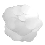 500 Sets 1.25 inch 32mm Pin Back Button Parts, Plastic/Metal Button, Clear Film, Machine NOT V767-VVR-XZGSLH32MM50024OYV0