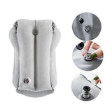 PVC Inflatable Travel Pillow - Lightweight Neck Cushion for Plane,Bus,Car,or Nap V1263-JX-3717