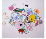 DIY Journal Set for Girls Scrapbook Kit Creative Diary Craft Gift Set with Stickers Pens Washi Tape V888-ELOSUNG54112