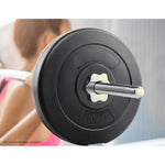 Everfit Weight Plates Standard 2X 10kg Barbell Plate Weight Lifting FIT-K-DB-PL-3XL