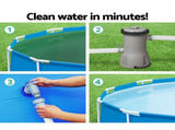 Bestway Pool Pump Cartridge Filter 530GPH 2006L/H Flowclear Filters Cleaner BW-FIL-PUMP-58383