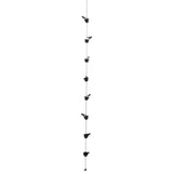 Birds Rain Chain Iron Effective Drainage Crisp Sound Birds On Cups Rain Chain for Downspout Gutters V1294-YM0901-3111240131411