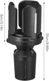Adjustable Car Cup Holder Expander - Adapter Fits 2.95in Bottles or Cups V1263-JX-4398