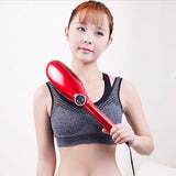 SOGA 6 Heads Portable Handheld Massager Soothing Stimulate Blood Flow Shoulder Red MASSAGER833ARED