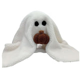 Ghost with Pumpkin Pillow Cute PP Cotton Stuffed Ghost Throw Pillow for Festive Party Haunted House V1294-YM0901-3115240091711