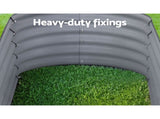 2x Green Fingers Raised Garden Bed 160X80X42cm Oval Planter Box Raised Container Galvanised GARDEN-OVAL-1608042X2
