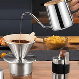 6-Piece Pour Over Coffee Set, Coffee Machine Gift Box, Pour Over Coffee Kettle, Coffee Cup, Coffee V1232-KFLXTZ003