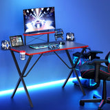 Artiss Gaming Desk Computer Desks 105CM GTABLE-B-105-BK