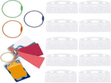 Card holder ring for Yoto card set, 3 keychain loops and 10 hanging tabs Removable card holder V1189-WXFBOL-10-1