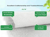 30% Sunblock Shade Garden Shade Mesh Tarp with Eyelets and Ropes UV Resistant Sunblock Shade V1188-ZC-DLL-501
