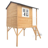 Lifespan Kids Burleigh Cubby House with 2.2m Slide V572-LKCH-BUR-PW