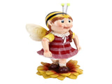 Garden Resin Ornament Cartoon Bee Waterproof Pastoral Style Outdoor Statue for Courtyard Indoor V1294-YM0715-3111210438711