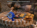 Portable BBQ Blower for Campfire, Backyard Grilling, Outdoor Cooking, Fire Starter Tool for Easy V1366-AZ2-W-19195