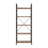 Levede 5-Tier Industrial Bookshelf Bookcase 157.5cm CH1155-5