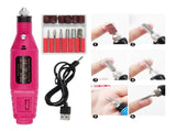 Complete Nail Art Manicure Kit - UV LED Lamp, Electric Drill, Brushes & Accessories V888-ELOSUNG26743