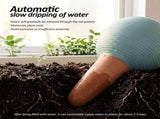 4-Pack 430 ml Terracotta Self Watering Globe, Slow Drip Irrigation, Cute Globe Design, Slow Release V1369-AZ3-W-12102