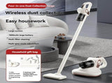 4-In-1 Handheld Vacuum Cleaner Anti-Mite Device Powerful Suction UV Mite - Black - Size 01 V1106-769-64709-BLK-01