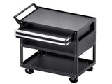 5-Tier Tool Cart with Wheels, 400 lbs Load Capacity, Rolling Work Cart with 2 Drawers & Pegboard, V952-DGNGJCHCLYG22CMU5V0
