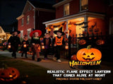 Dual-Expression Halloween Pumpkin Night Light with 360&deg Warm Glow, Rechargeable and Portable for V1341-ZY-CE5TWCRF-2PCS