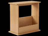 Levede Narrow Side Table Magazine Rack Slim End Bedside Storage Table Bedroom NI1091-BR-AU