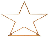 87cm Bamboo Star Table Lamp Desk Light LED Strip Modern Designer - Natural V563-75166