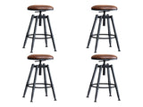 Levede 4x Bar Stools Industrial Kitchen BR1013X2