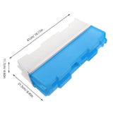 Outdoor Plastic Brick Mold - with Clear Textures, for Decorative Landscaping V1369-AZ3-W-14471