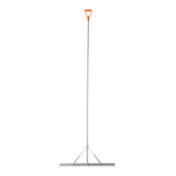 Landscape Rake, 914 mm Wide Head 3380 mm Handle, Large Heavy Duty Aluminum Landscaping Leaf Rake V952-YSSCPLHJ36INDYGLK001V0