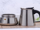 Clearance! Eguiwyn Coffee Maker Stainless Steel Mocha Espresso Latte Percolator V1189-LWWAL-20260325-02076