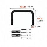 2 Pack Non-Slip Mattress Grippers for Metal Bed Frame, Heavy Duty Mattress Gaskets, Adjustable V1369-AZ3-W-15298