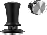 Tamper - Coffee tamper - Espresso tamper - 58 mm tamper - Aluminum and stainless steel V1188-MS-313-0851