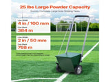 Dry Line Marker 2-Wheel 50 or 100 mm Lines Heavy Duty Steel Chalker 11.3kg V952-STHXJPFS2L253UB7PV0