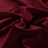 Royal Comfort Vintage Washed 100 % Cotton Quilt Cover Set Single - Mulled Wine ABM-10002591