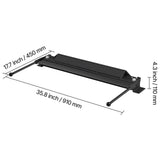 Box and Pan Brake, 762 mm Sheet Bending Brake, 18-Gauge Capacity, 0-135 Degree Adjustable, V952-YTHWQZDQYTHWGJWT5001V0