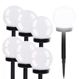 6 Pack Solar Powered Garden Stake Lights with Automatic Dusk to Dawn Sensor, IP44 Weatherproof Path V1189-LC-KF-00023