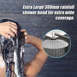 300mm Brass Shower Head Round Chrome Showerhead V63-823311