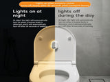 2-in-1 Motion Sensor Toilet UV Sterilizer Light with RGB Night Light Automatic Disinfection, V1341-ZY-V3KMT2DF-2PCS