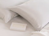 MULBERRY SILK PILLOW CASE TWIN PACK - SIZE 51X76CM - SILVER ABM-202024