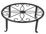 Wrought Iron Plant Stand Flower Pot Holder Stand Indoor Outdoor Display Rack Room Decor V1294-YM0721-3115210017411