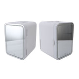 Mini Car Fridge Portable Multifunctional Rapid Cooling 8L Beauty Makeup Skincare Refrigerator with V1294-YM0901-3113240144511