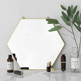 Hexagon Hanging Wall Mirror Decor V178-12885