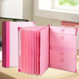 Expanding File Folder, Accordion File Organizer, File Organizer Manila Pocket Document Folder, V1366-AZ2-W-12799
